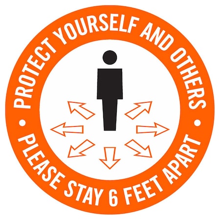 Protect Yourself & Others, Orange, 15, 8457OR
